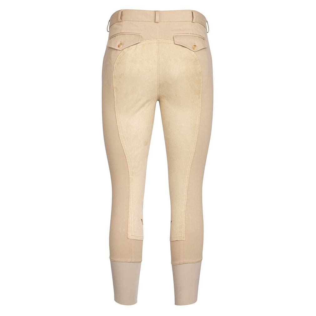 TuffRider Men's Knitted Denim Full Seat Patrol Breeches