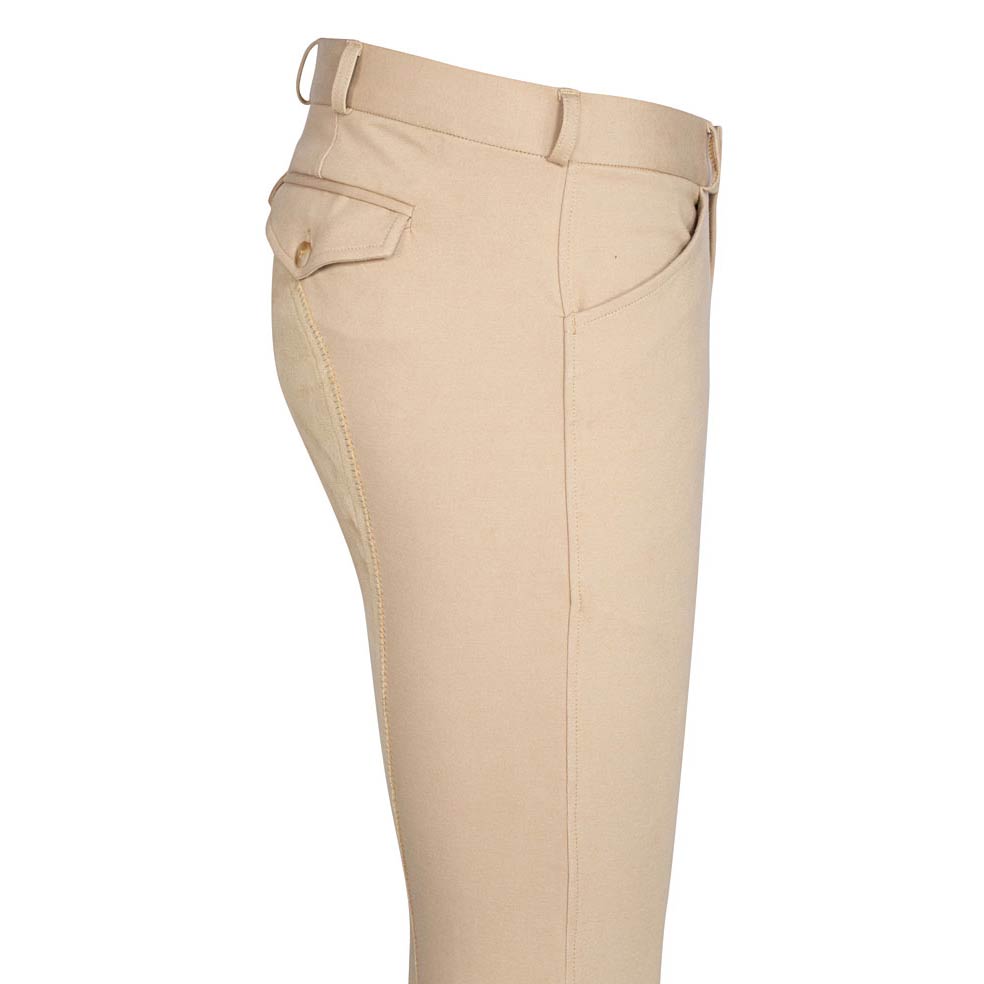 TuffRider Men's Knitted Denim Full Seat Patrol Breeches