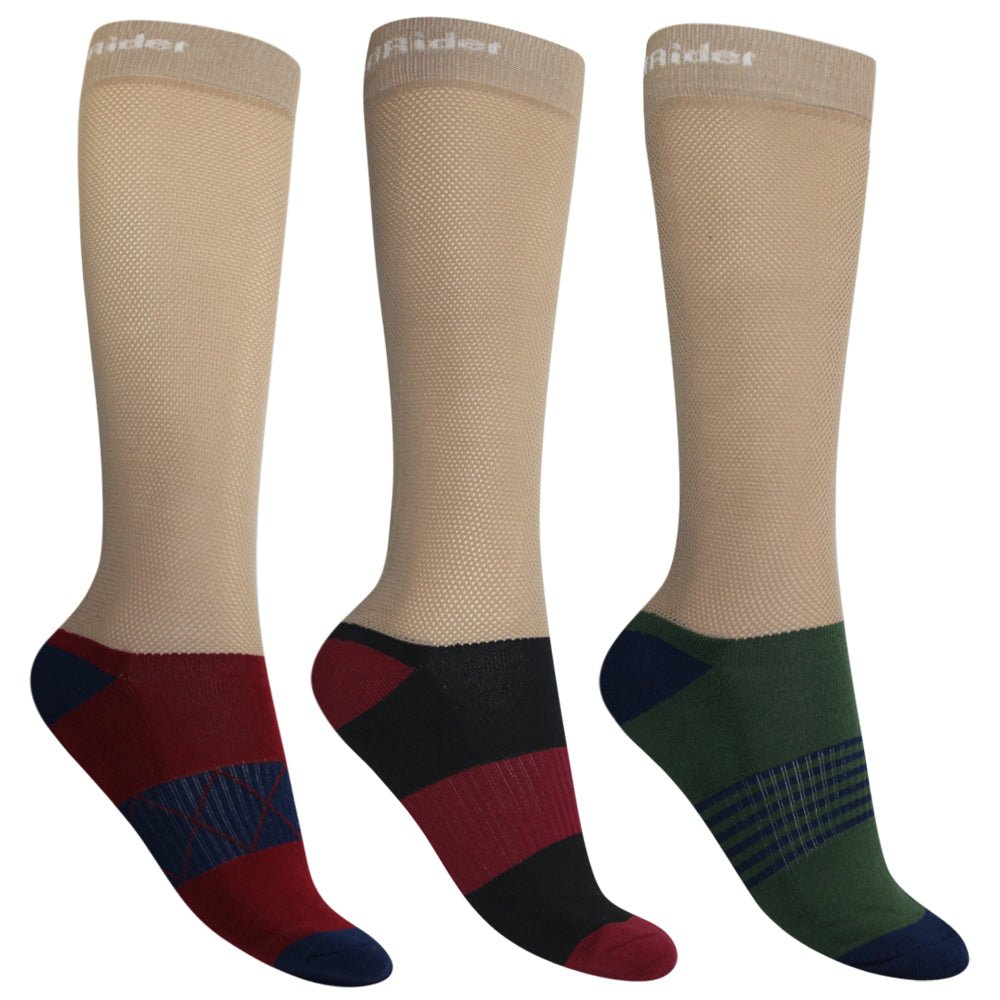 TuffRider EquiCool Ventilated Riding Socks-3 pack - TuffRider.com