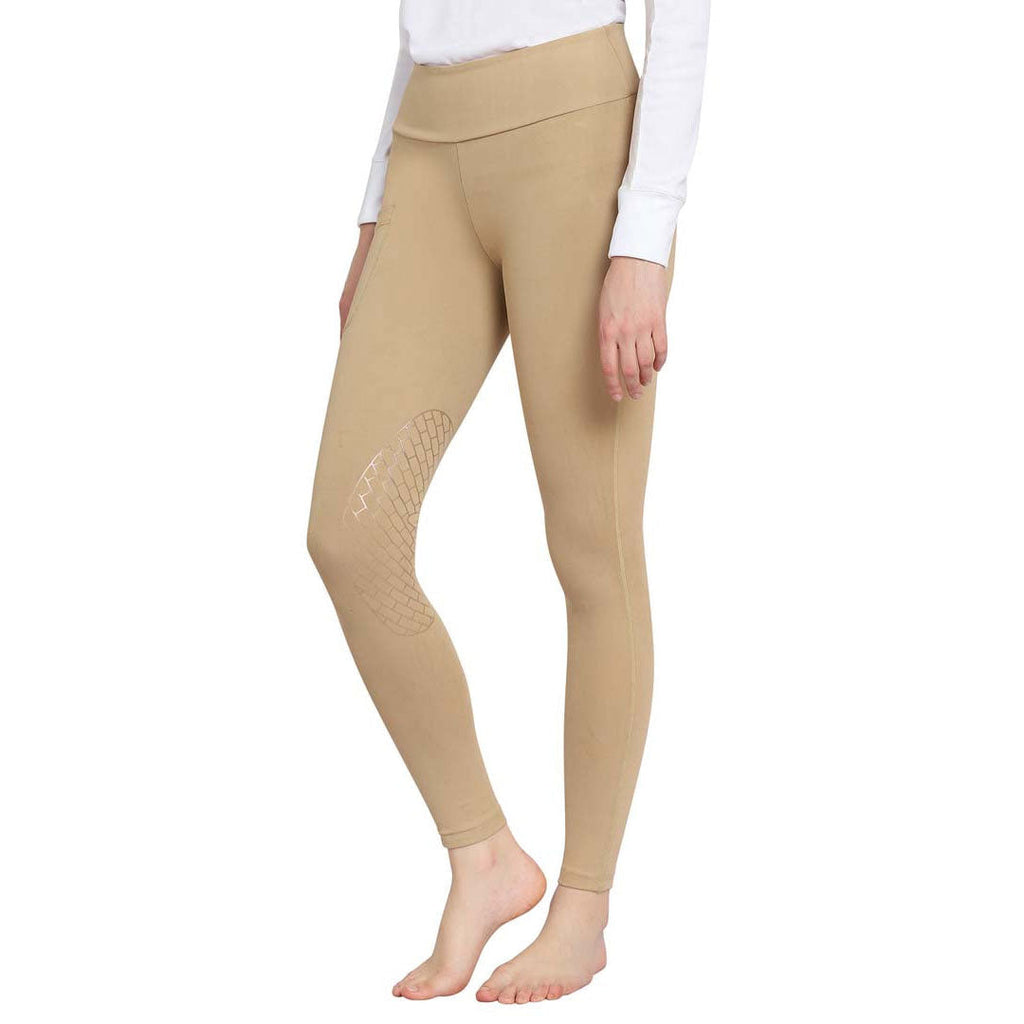 TuffRider Ladies Bootie Tights w/ Pocket - Breeches.com