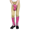 TuffRider Children's Double Up Air Mesh Half Chap and Glove Set - Breeches.com