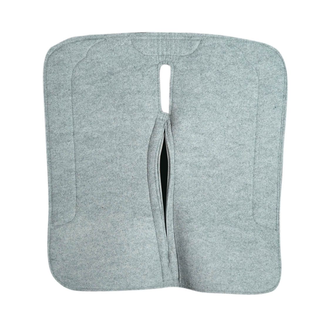 TuffRider Polyester Felt Pad With Rubber Sheet Insert In 24mm- Breeches.com