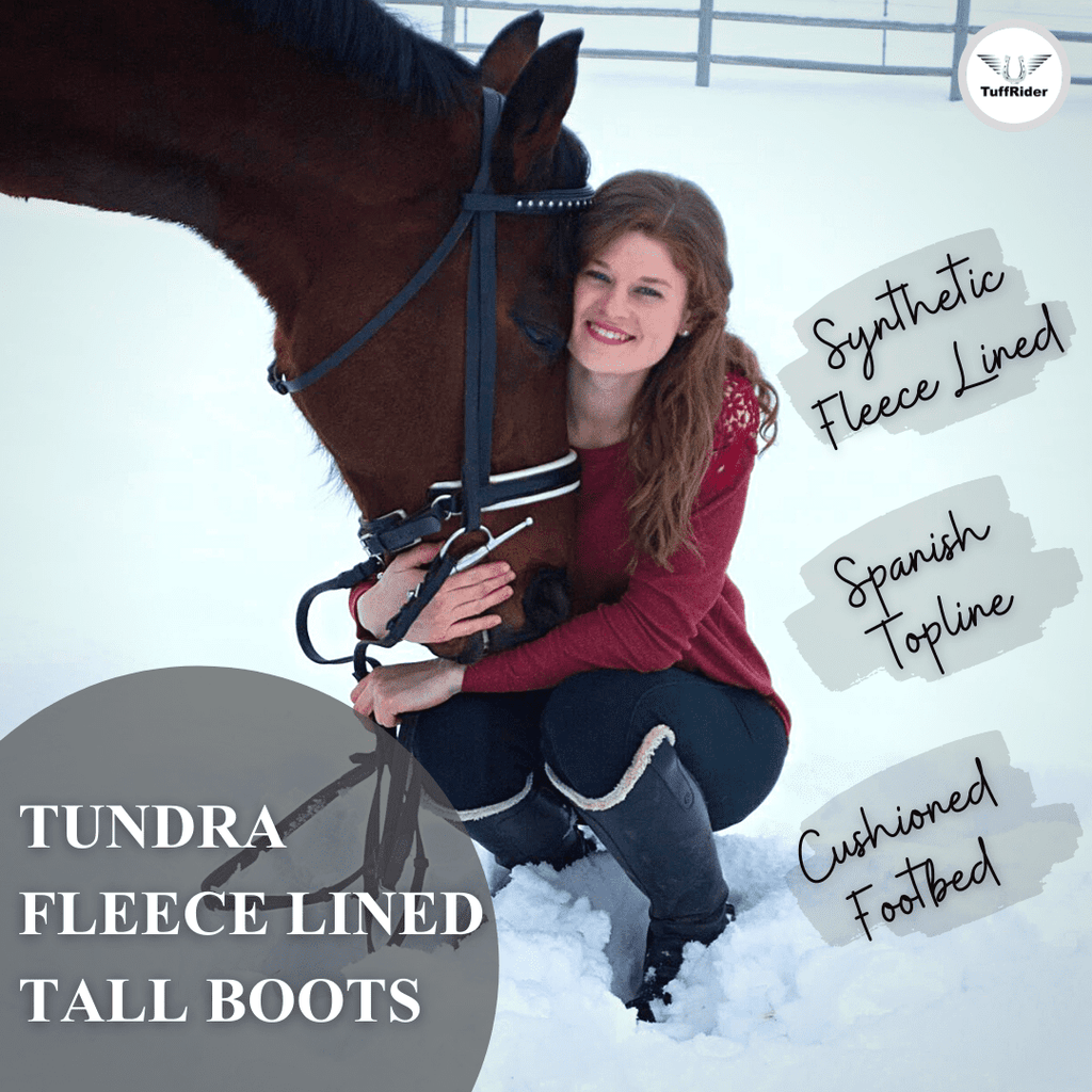 TuffRider Ladies Tundra Fleece Lined Tall Boots in Synthetic Leather - TuffRider.com