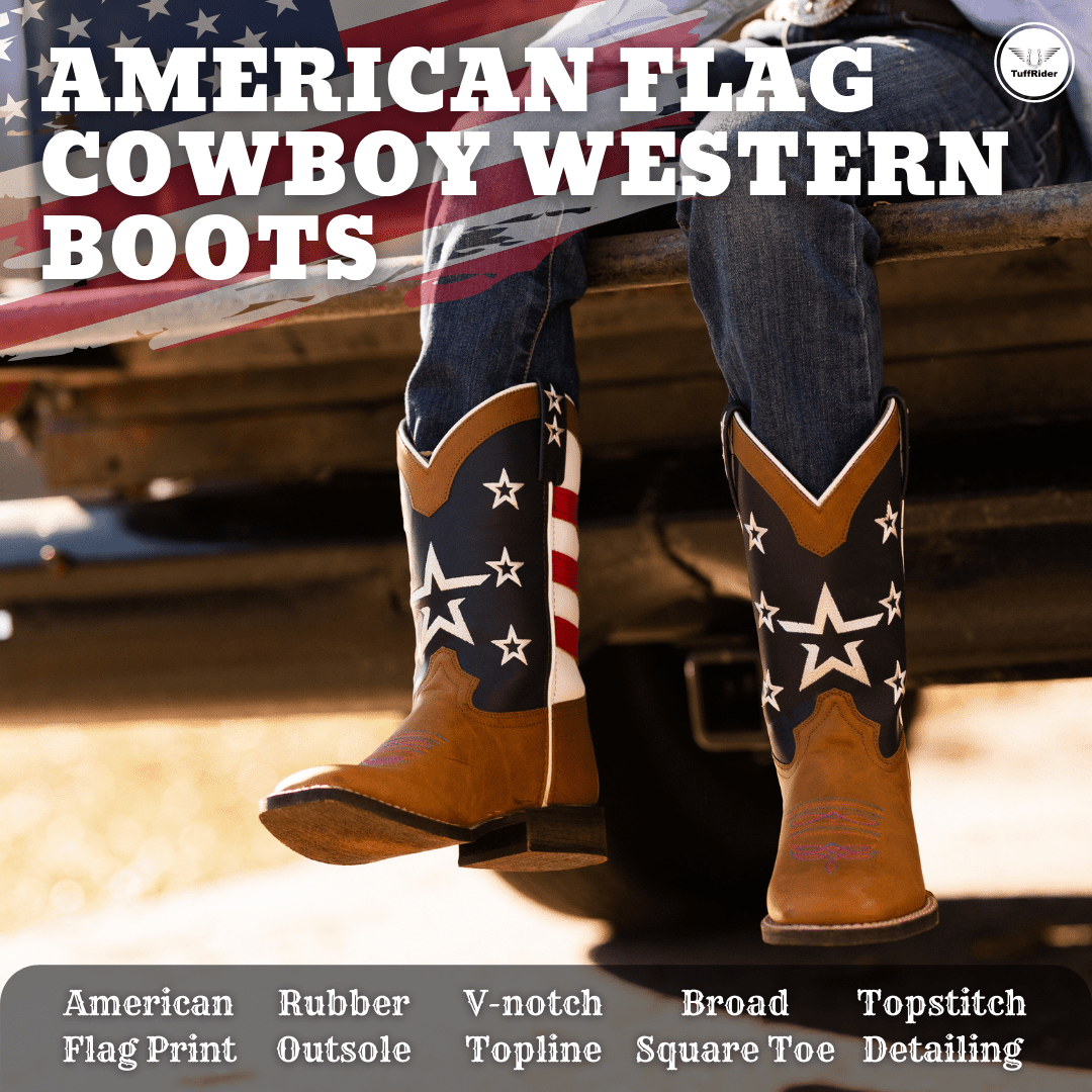 TuffRider Children's American Cowboy Western Boot - Breeches.com
