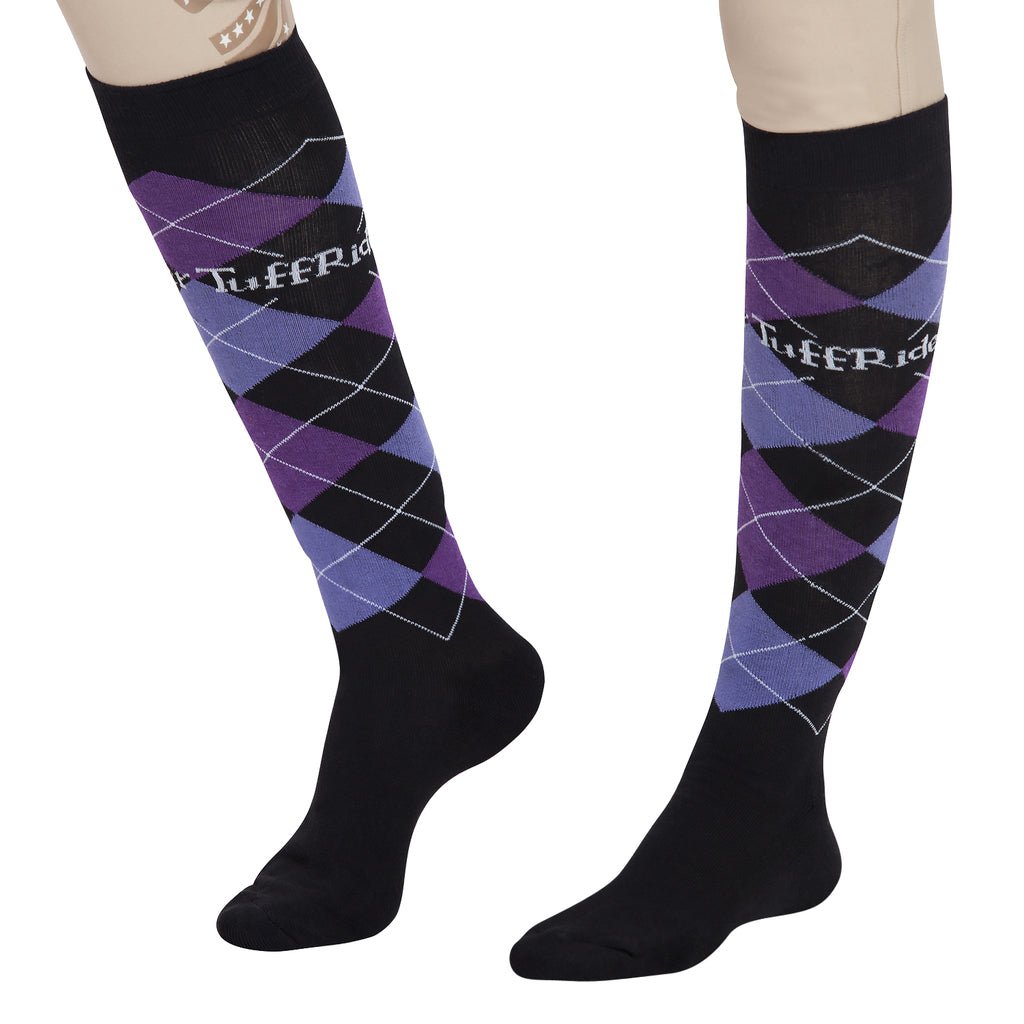 TuffRider Argyle Knee Hi Socks_21