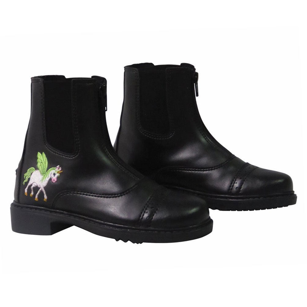 TuffRider Children's Unicorn Starter Front Zip Paddock Boots