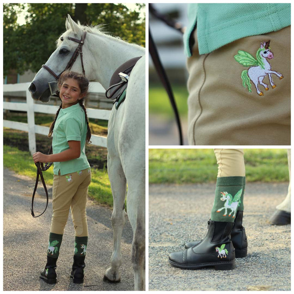 TuffRider Children's Unicorn Starter Front Zip Paddock Boots - Breeches.com