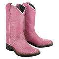 TuffRider Children's Pink Glitter Western Boot