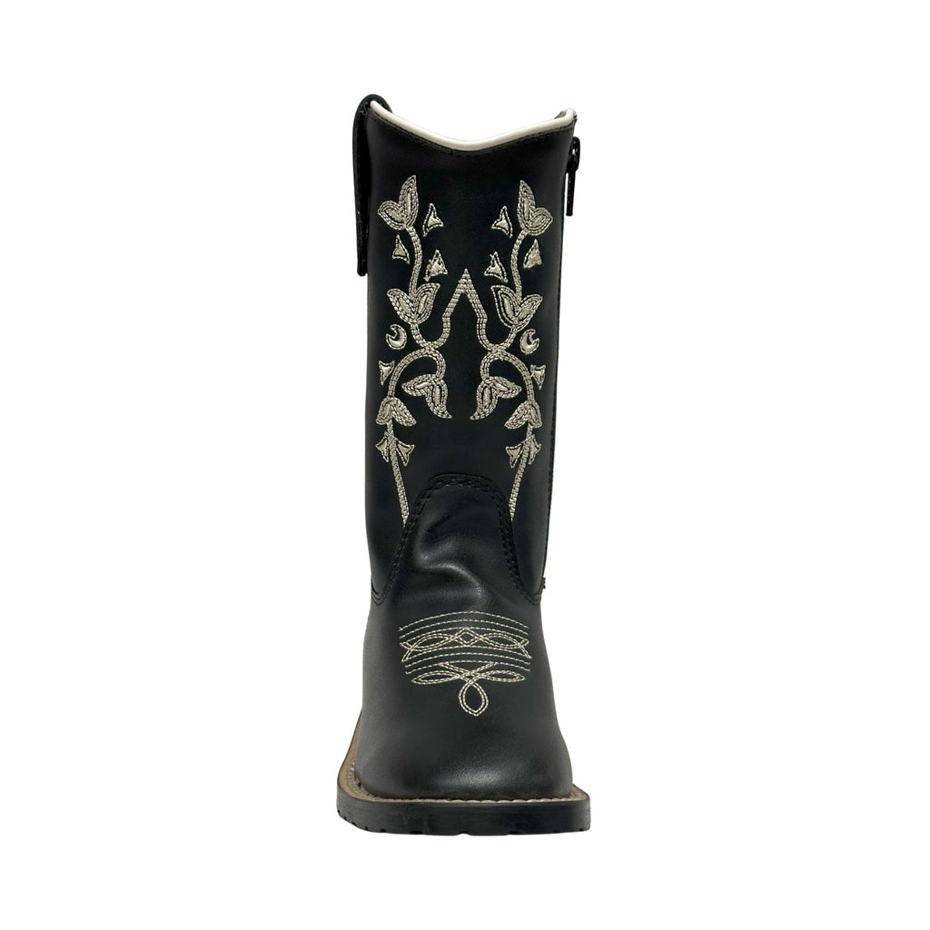 TuffRider Toddler Black Floral Western Boot