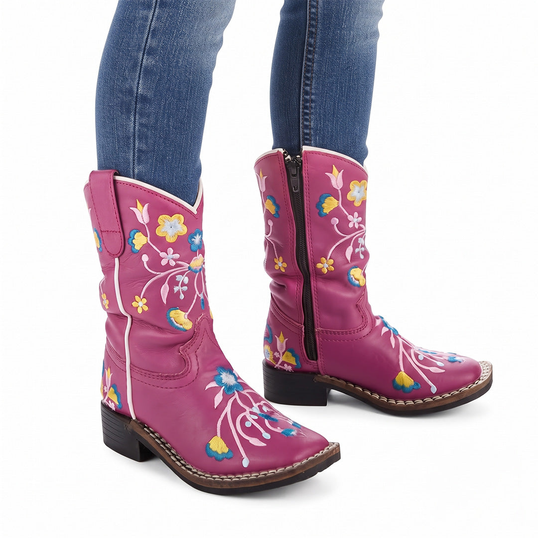 TuffRider Children's Floral Cowgirl Western Boot