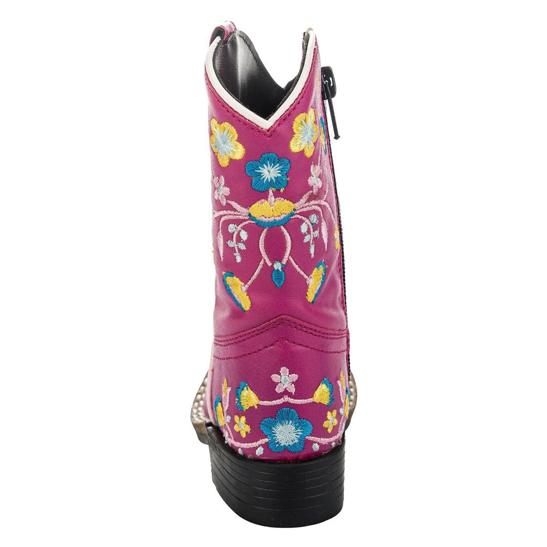 TuffRider Youth Floral Cowgirl Western Boot