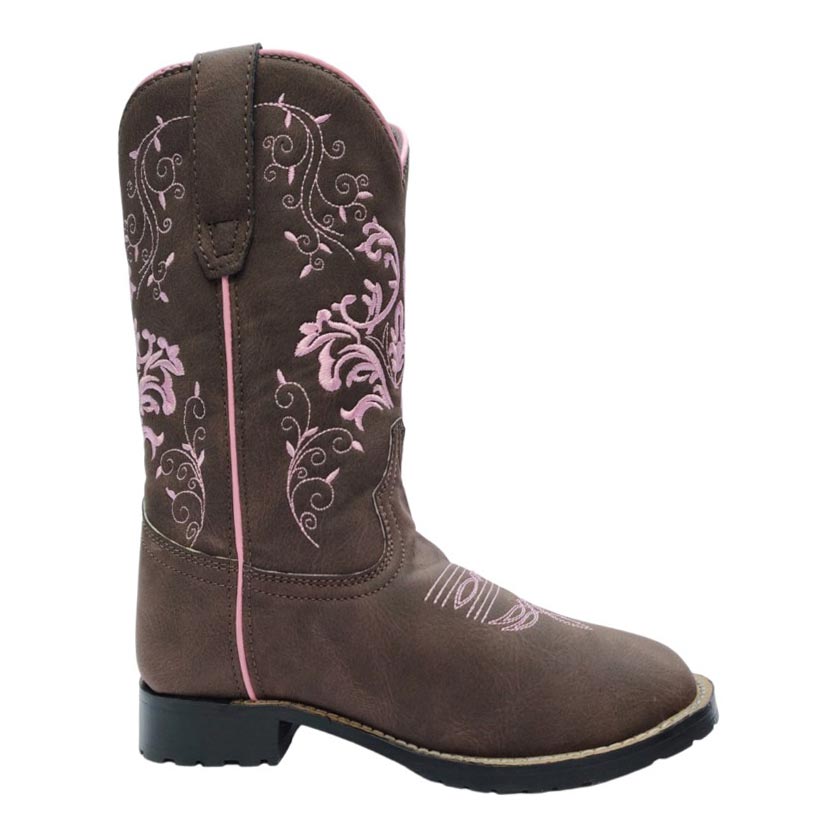 TuffRider Youth Glacier Square Toe Western Boot