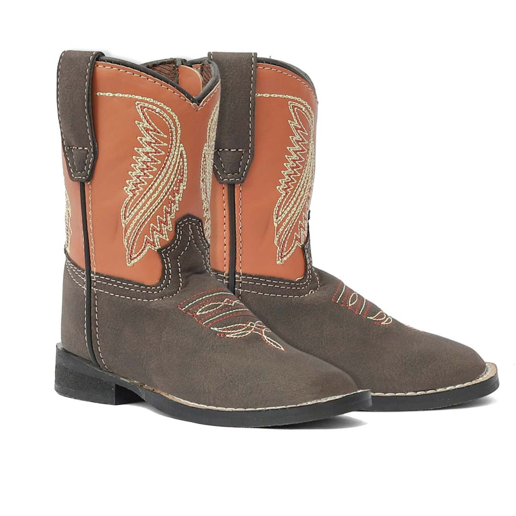 What Is A Rounded Toe Boot TuffRider Toddler Big Bend Rounded Toe Western Boot