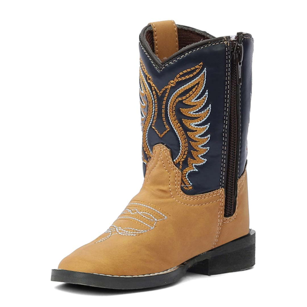 What Is A Rounded Toe Boot TuffRider Toddler Lassen Rounded Toe Western Boot