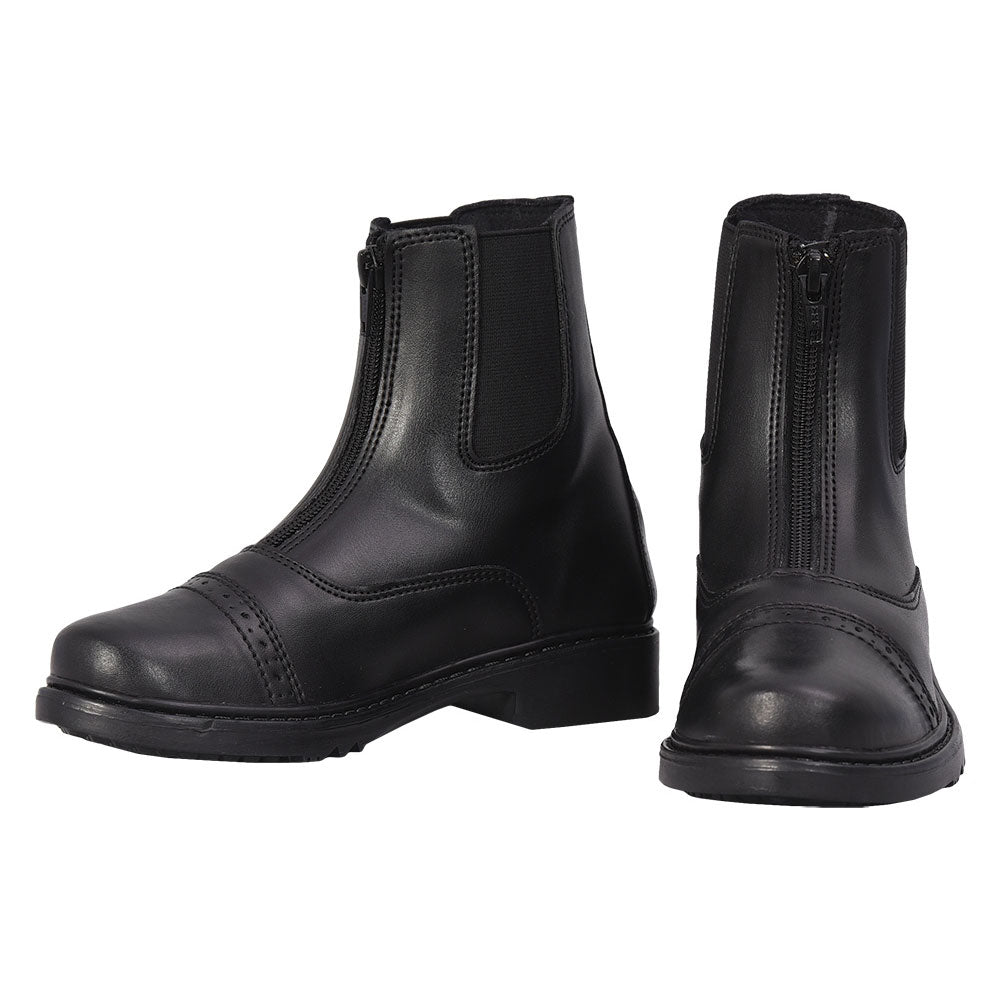 ブーツ Schnider Riding Boots 6.5 TuffRider Children's Front-zip Paddock Boots