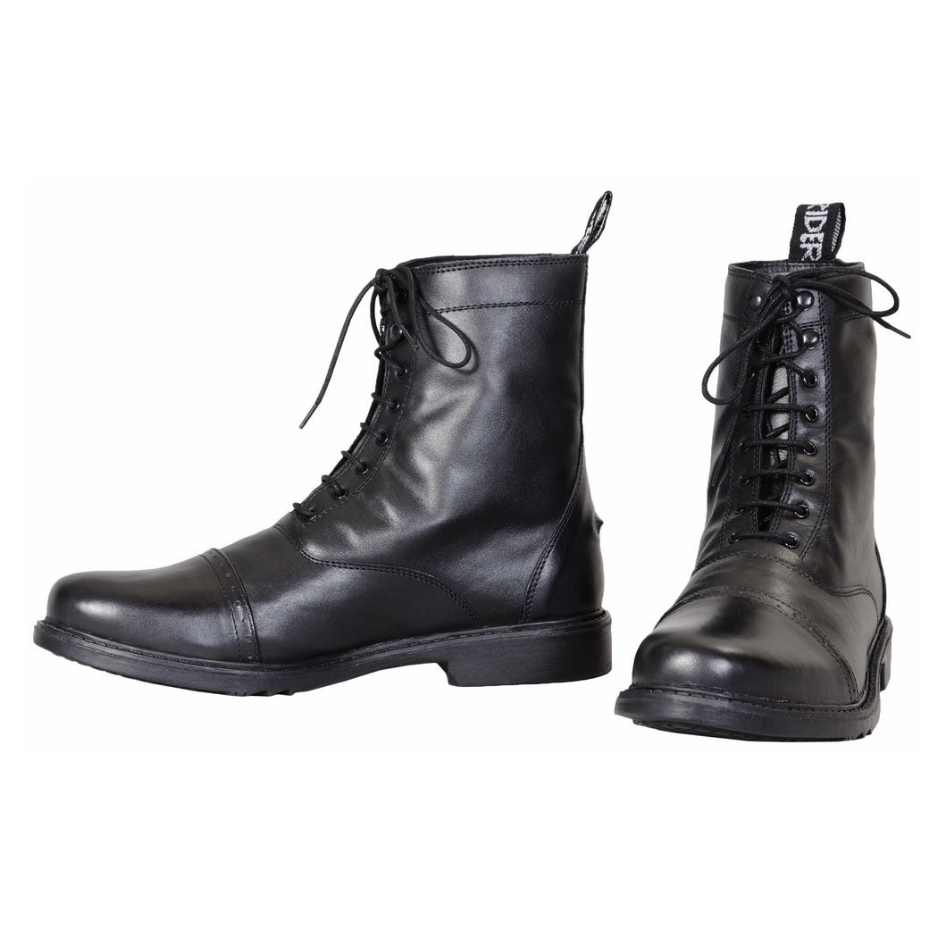 TuffRider Men's Baroque Lace Up Laced Paddock Boots
