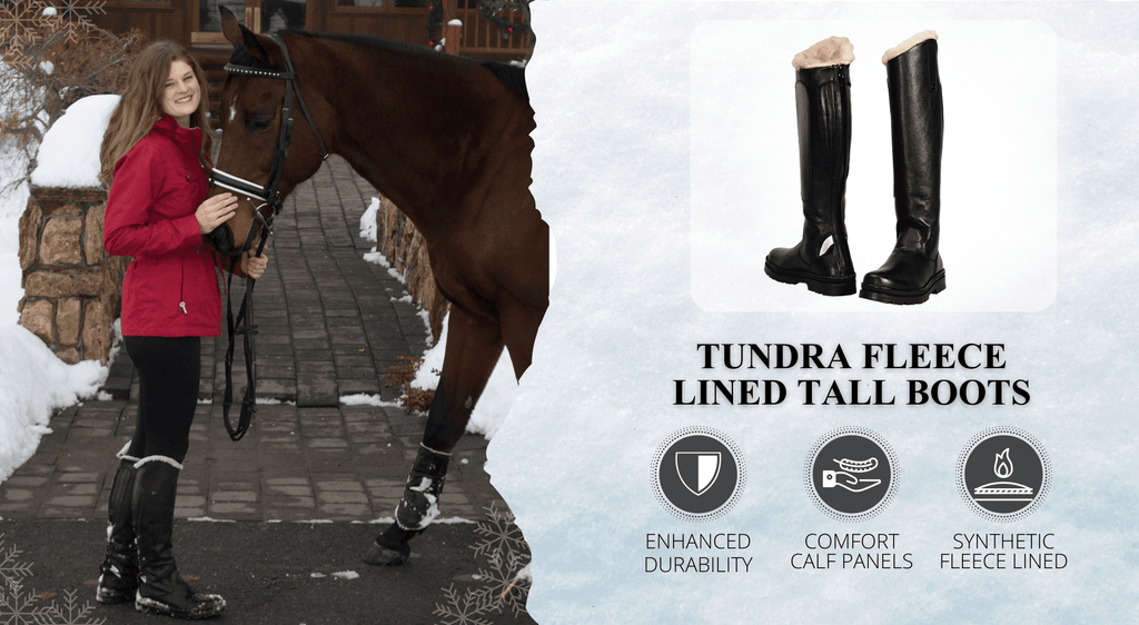 TuffRider Ladies Tundra Fleece Lined Tall Boots in Synthetic Leather - TuffRider.com