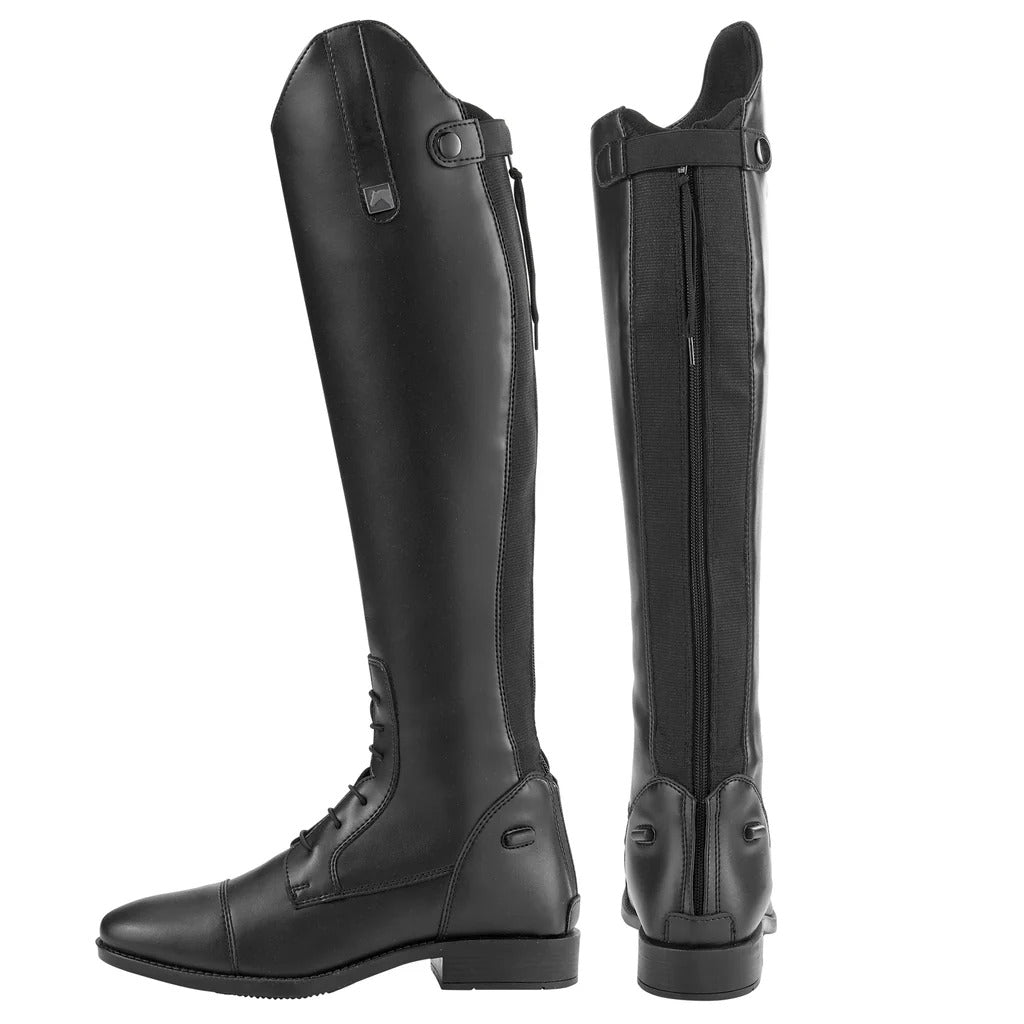TuffRider Ladies Black DualFlex Vegan Leather Field Boots