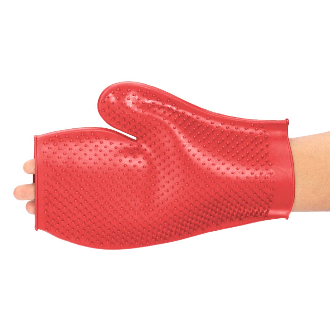 TuffRider Rubber Horse Grooming Mitt - Breeches.com