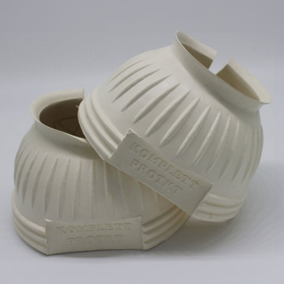 TuffRider Komplett Protkt Bell Boots Ribbed and Ringer with Hook and Loop Tape