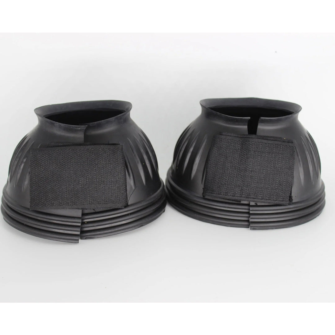 TuffRider Komplett Protkt Bell Boots Ribbed and Ringer with Hook and Loop Tape - Breeches.com