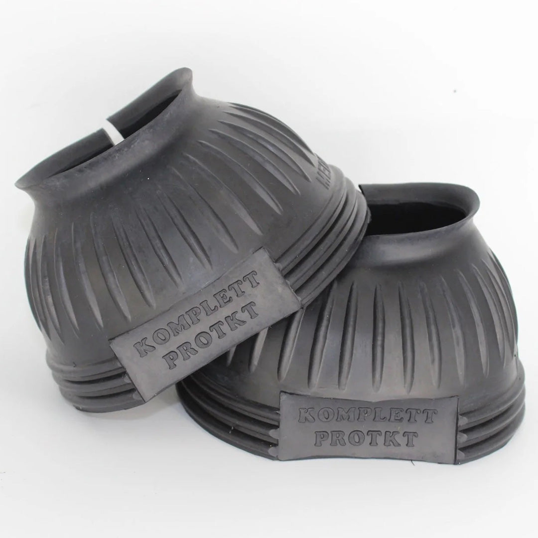 TuffRider Komplett Protkt Bell Boots Ribbed and Ringer with Hook and Loop Tape - Breeches.com