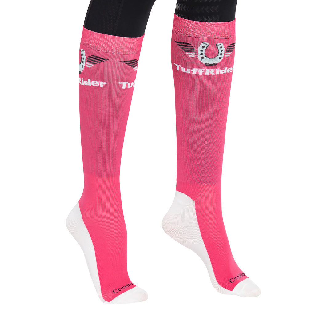 TuffRider Ladies Coolmax Knee Hi Boot Socks_19