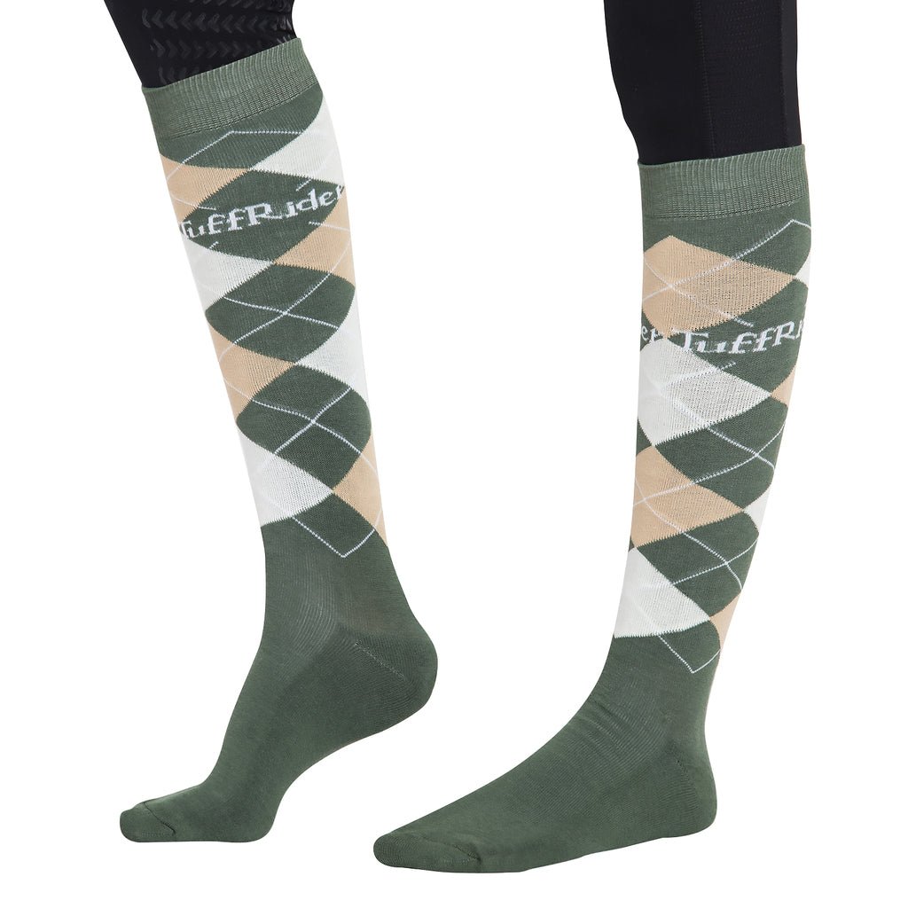 TuffRider Argyle Knee Hi Socks_9