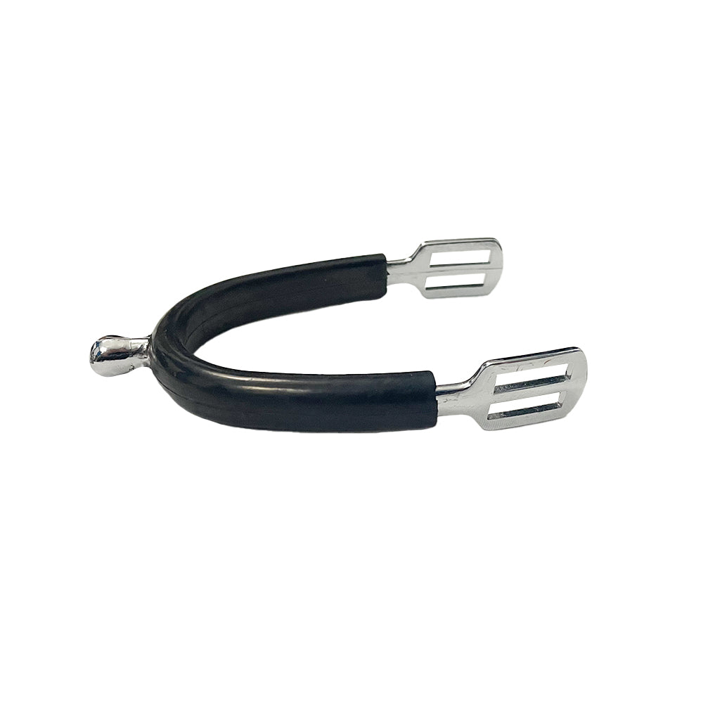 TuffRider Children's Rubber Covered Spurs With Strap- TuffRider.com