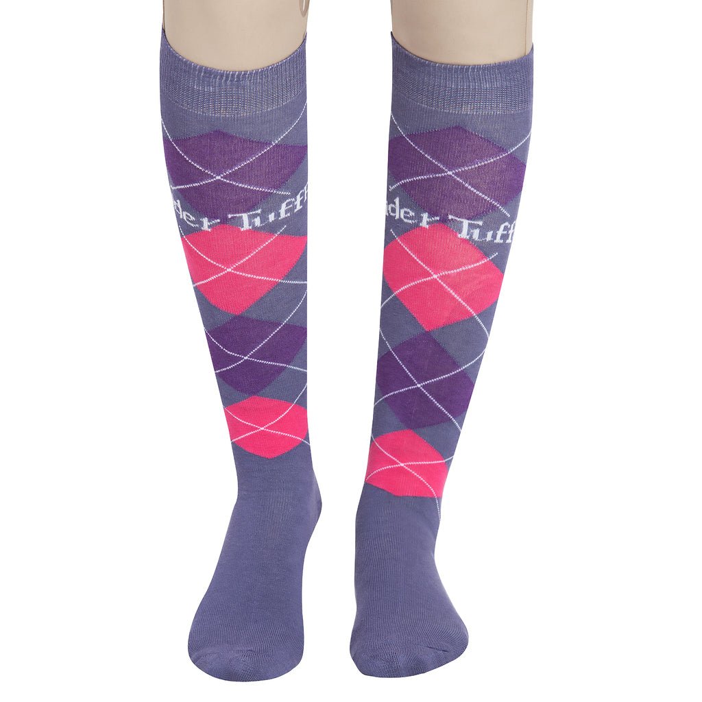 TuffRider Argyle Knee Hi Socks_14