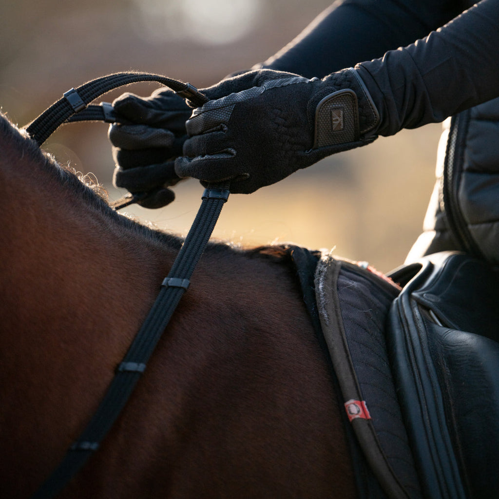 TuffRider Fleece Back Smart Riding Gloves