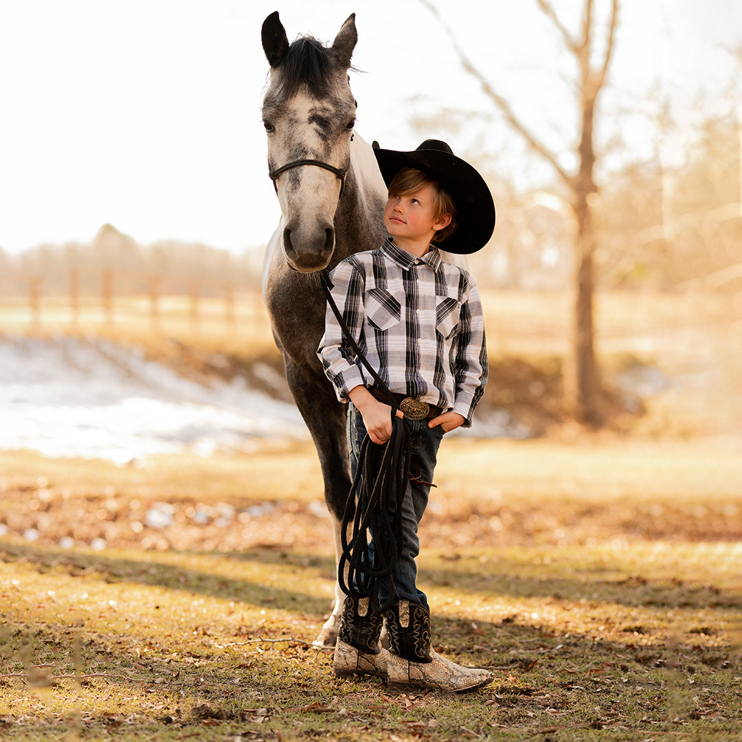 TuffRider Youth Snake In My Boot Western Boot