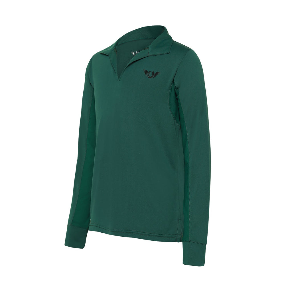Tuffrider Children'S Taylor Long Sleeve Polo - Breeches.com