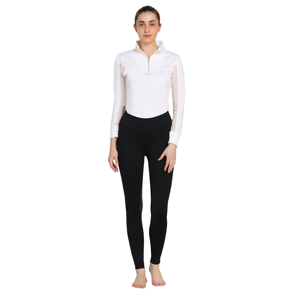TuffRider Ladies Bootie Tights w/ Pocket - Breeches.com