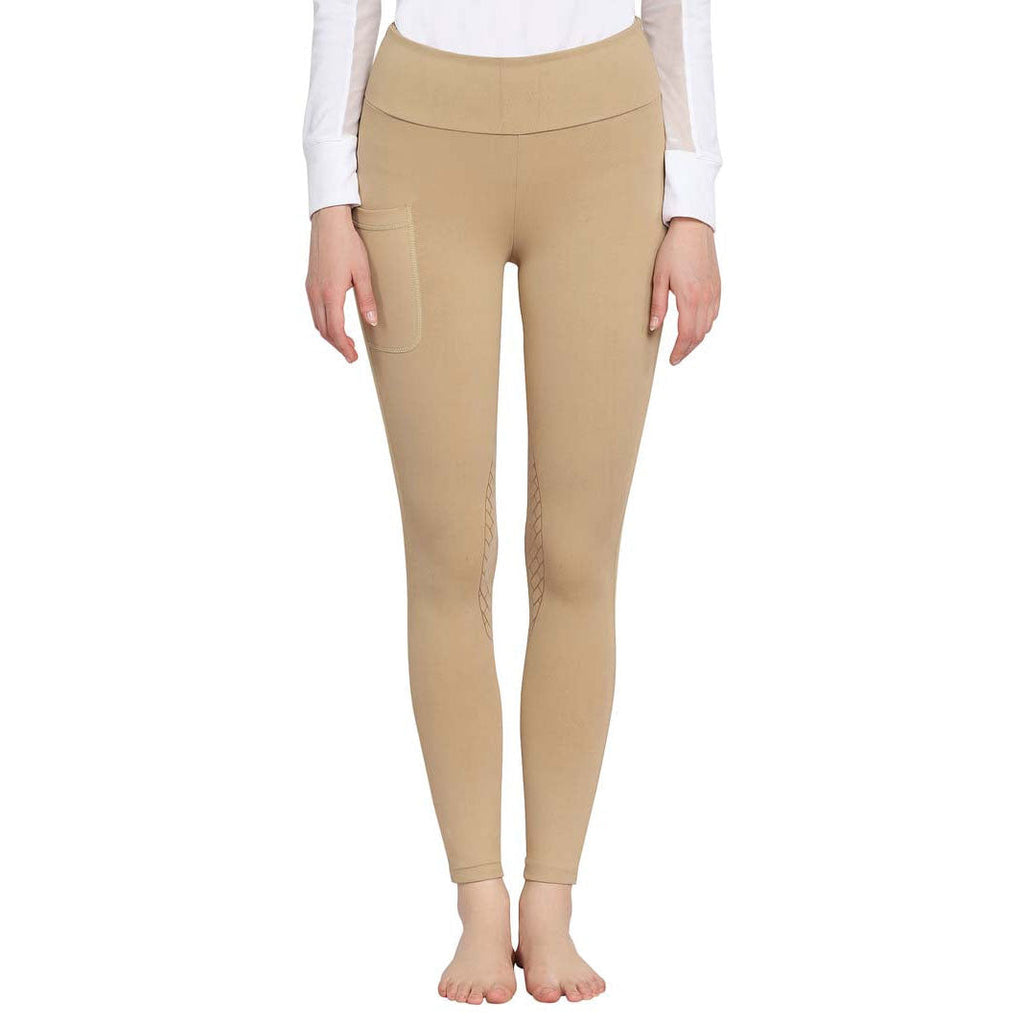 TuffRider Ladies Bootie Tights w/ Pocket - Breeches.com