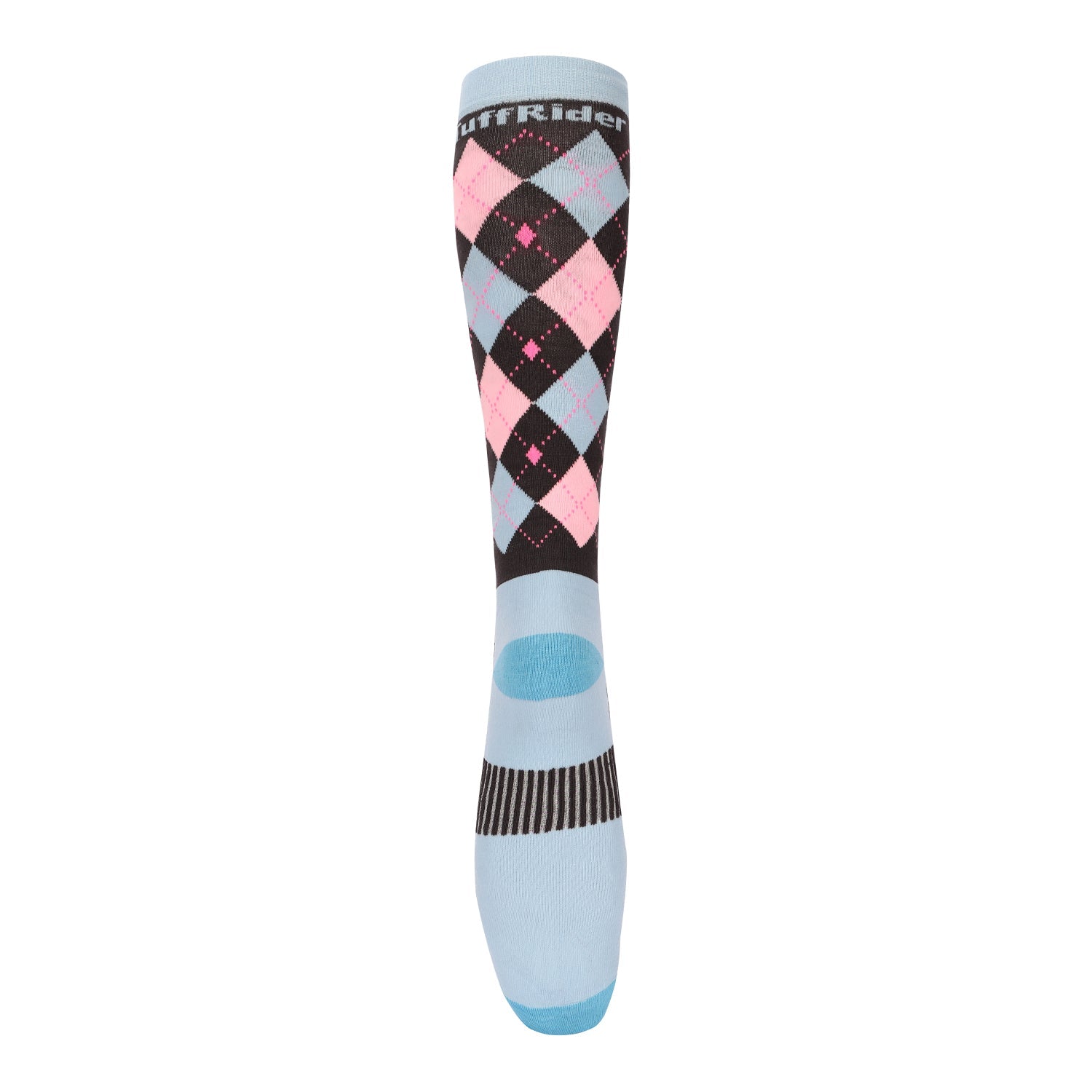 TUFFRIDER NEON VENTILATED ARGYLE SOCKS - Breeches.com