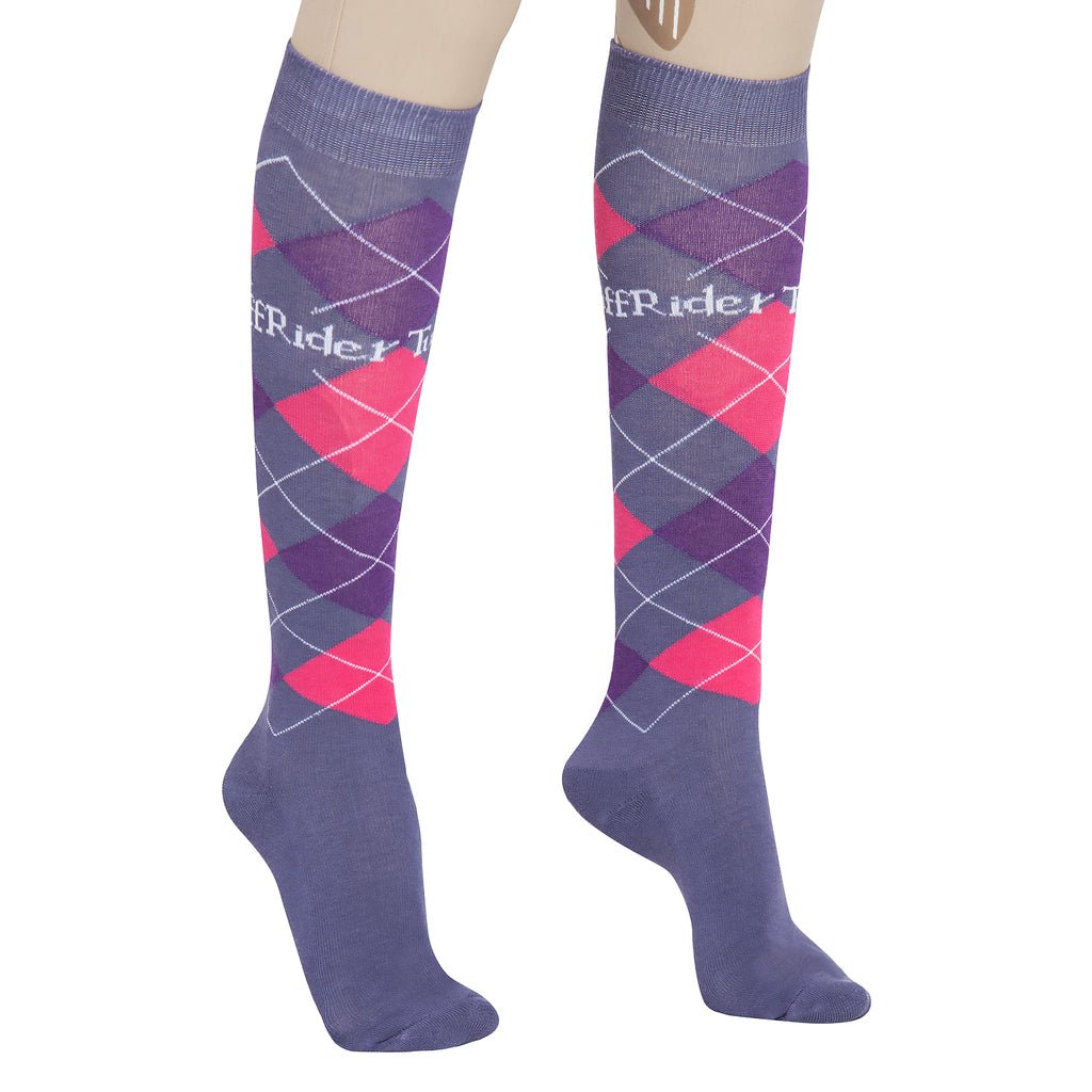TuffRider Argyle Knee Hi Socks_15